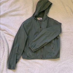 Justice for Girls- Army Green Bomber Jacket (KIDS)